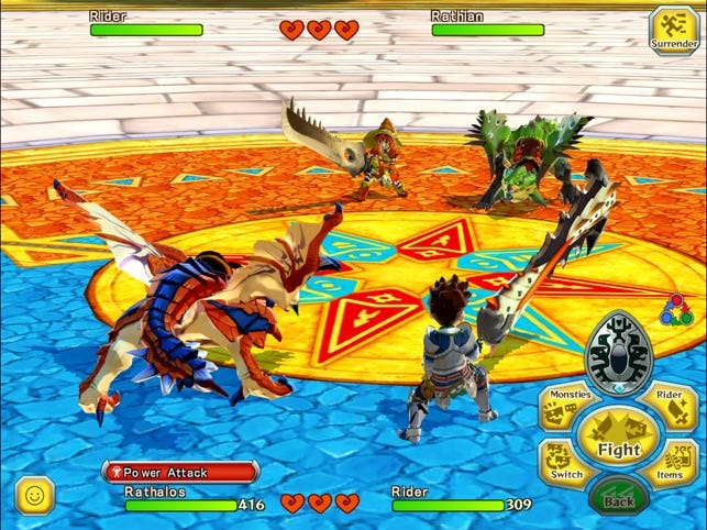 Image from iOS version of MH Stories