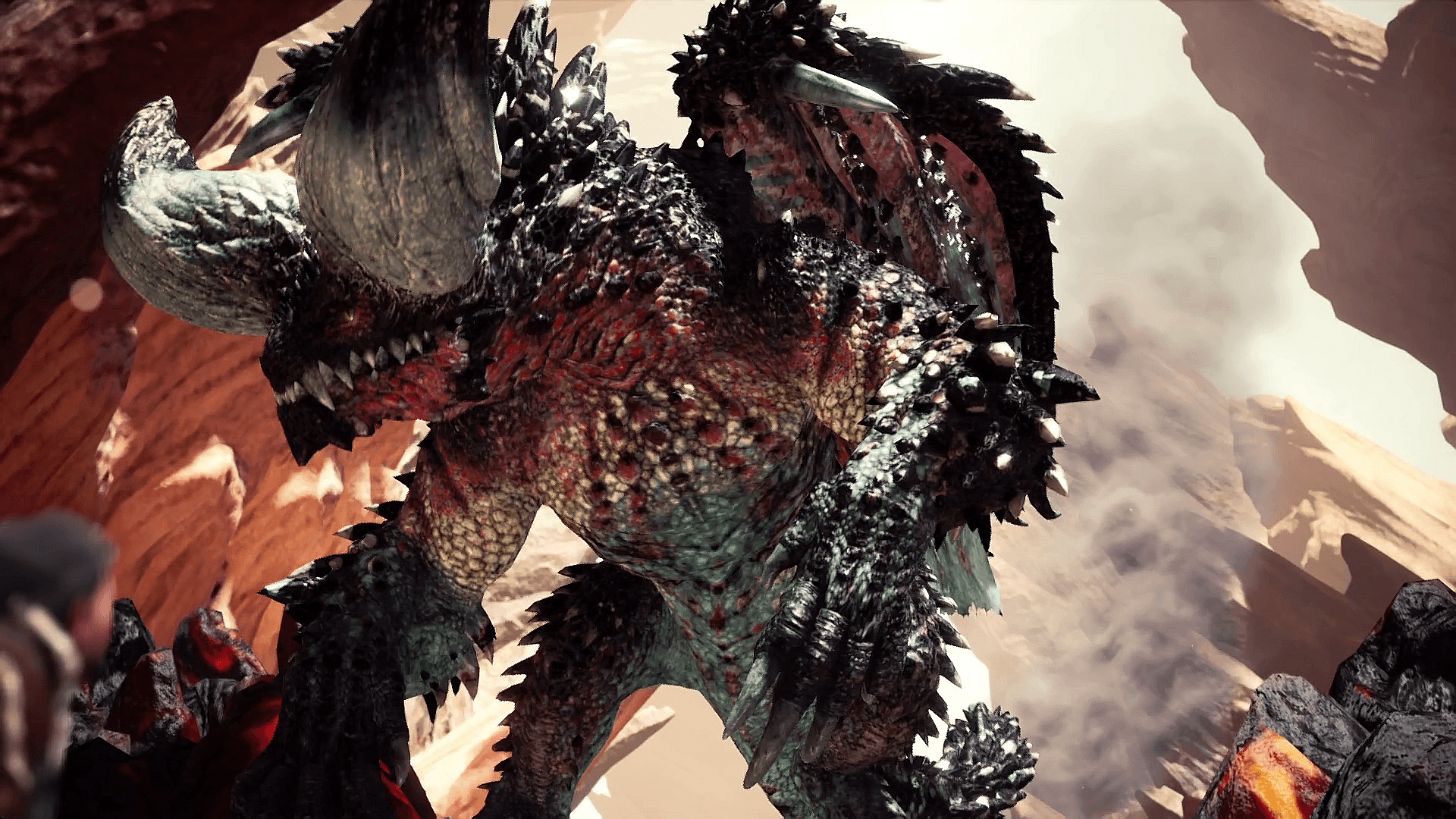 nergigante with blue, yellow, red belly
